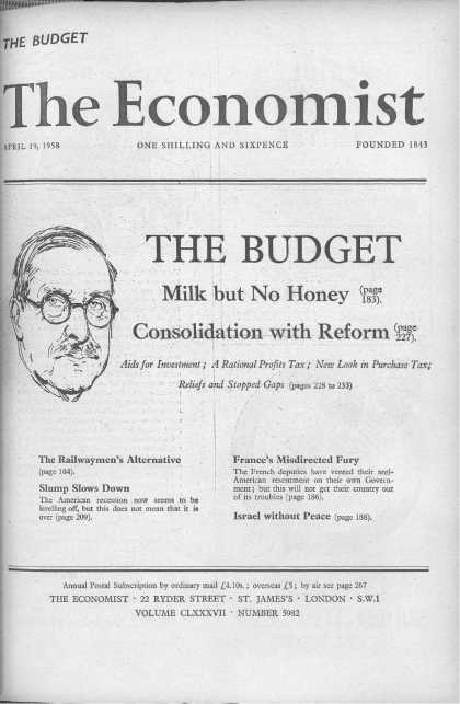 Economist - April 19, 1958