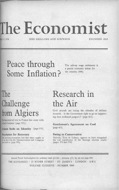 Economist - May 17, 1958