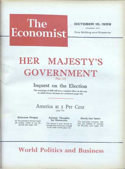 Economist - October 10, 1959