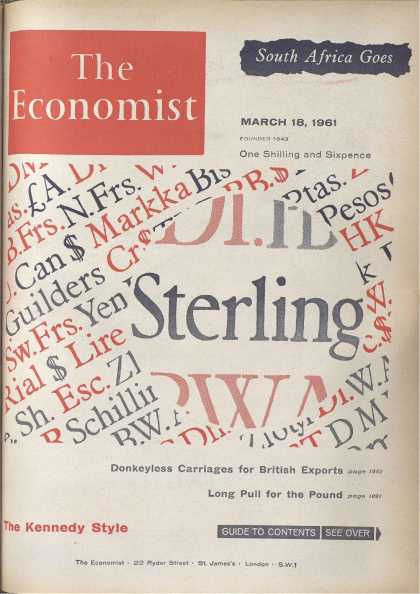Economist - March 18, 1961