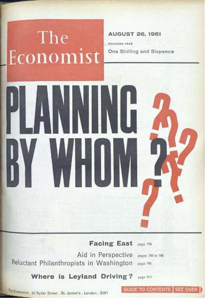 Economist - August 26, 1961