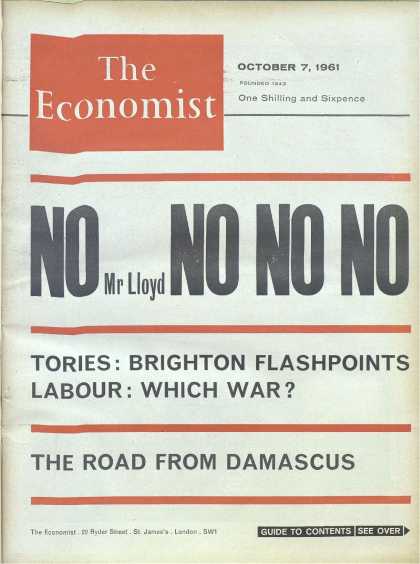 Economist - October 7, 1961