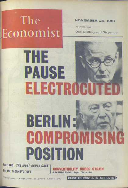 Economist - November 25, 1961