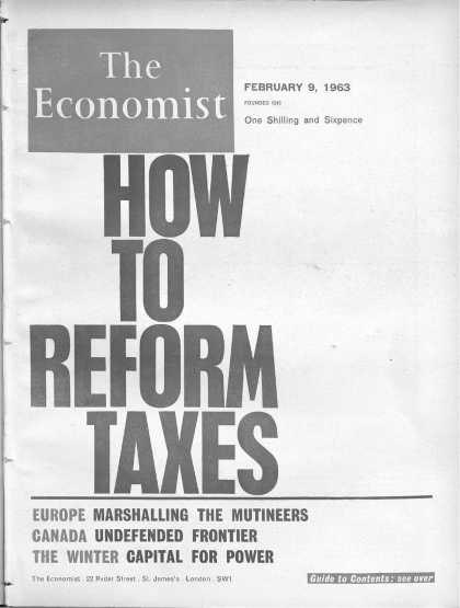 Economist - February 9, 1963