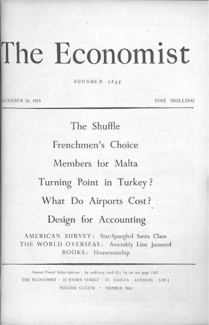 Economist - December 24, 1955