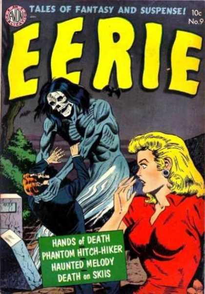 Eerie (Avon) 9 - Hands Of Death - Corpse - Strangle - Shock - Phantom Hitch-hiker
