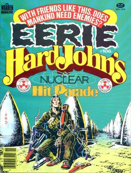 Eerie 106 - Mankind Need Enemies - Hard Johns - Nuclear - Hit Parade - Warren - Walter Simonson