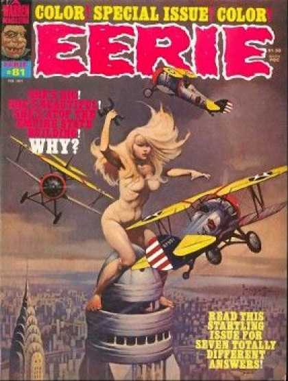 Eerie 81 - Blonde - Biplanes - Skyscraper - New York City