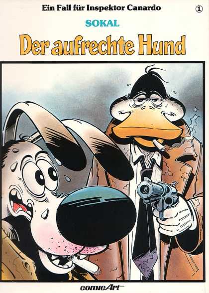 Ein Fall Fuer Inspektor Canardo 2 - Ein Fall Fur Inspektor Canardo - Sokal - Comic Art - Der Aufrechte Hund - Hund