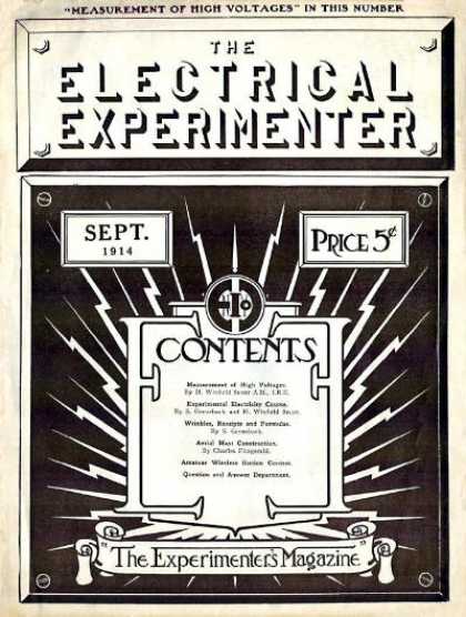 Electrical Experimenter - 9/1914