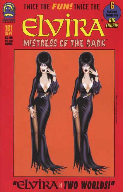 Elvira 161 - Mistress - Dark - Two Worlds - Dagger - Black Dress