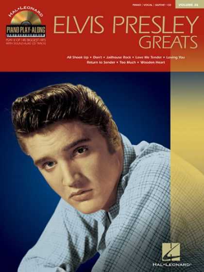 Elvis Presley Books - Elvis Presley Greats: Piano Play-Along Volume 36 (Hal-Leonard, Piano Play-Along)