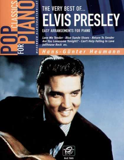 Elvis Presley Books - The very best of Elvis Presley.