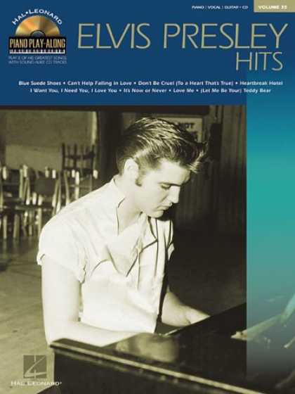 Elvis Presley Books - Elvis Presley Hits: Piano Play-Along Volume 35 (Hal Leonard Piano Play-Along)