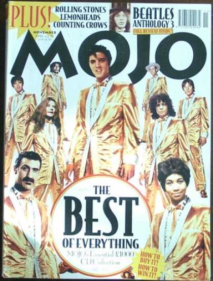 Elvis Presley Books - Mojo Magazine Issue 36 (November, 1996) (Elvis Presley cover)