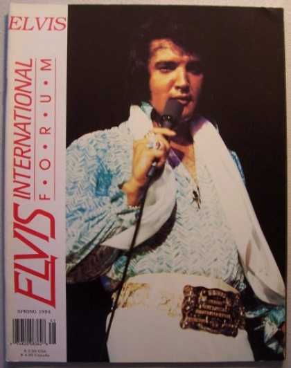 Elvis Presley Books - ELVIS International Forum [Elvis Presley] First Quarter 1994, Spring Issue (Vol.