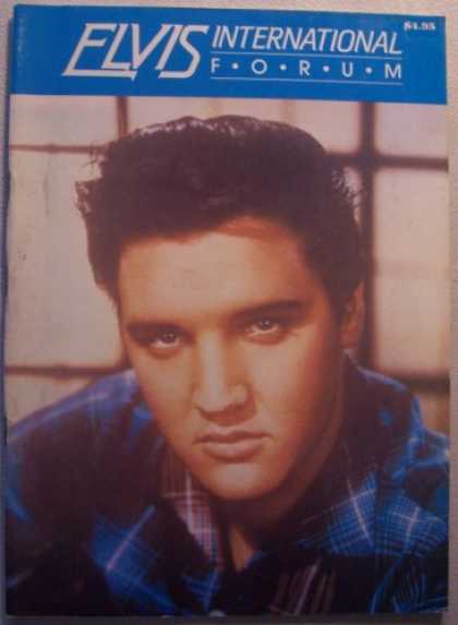 Elvis Presley Books - ELVIS International Forum [Elvis Presley] Third Quarter 1988 (Vol 1 No. 3)