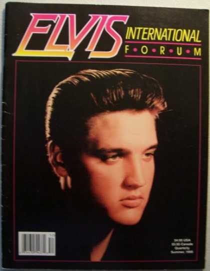 Elvis Presley Books - ELVIS International Forum [Elvis Presley] Second Quarter 1995, Summer Issue (Vol