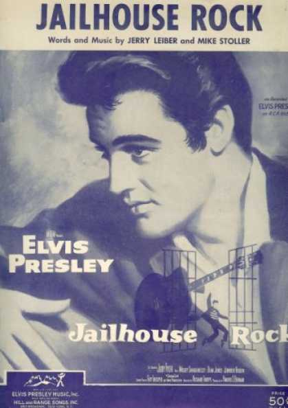 Elvis Presley Books - Jailhouse Rock (Cover: Elvis Presley)