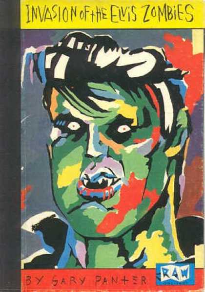 Elvis Presley Books - Invasion of the Elvis zombies: By Gary Panter (Raw one-shot)
