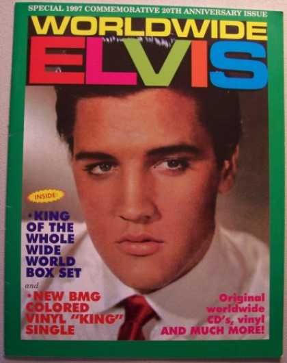 Elvis Presley Books - Worldwide ELVIS, Special 1997 Commemorative 20th Anniversary Issue [Elvis Presle