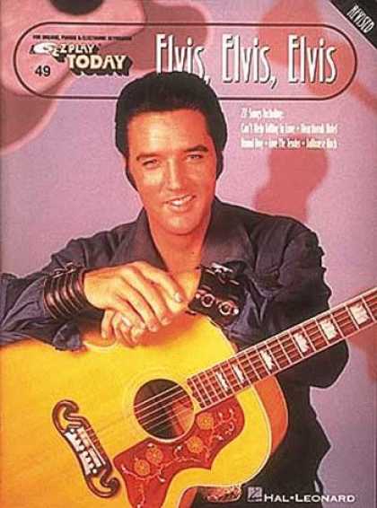 Elvis Presley Books - Elvis, Elvis, Elvis: E-Z Play Today Volume 49