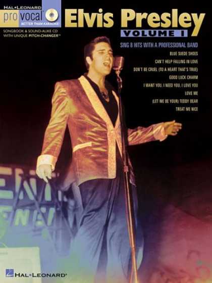 Elvis Presley Books - Elvis Presley - Volume 1: Pro Vocal Men's Edition Volume 10 (Book & CD)