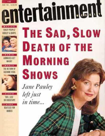 Entertainment Weekly - The Slow Death of the Morning Shows