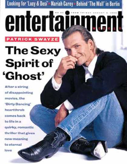 Entertainment Weekly - Patrick Swayze Back In Step