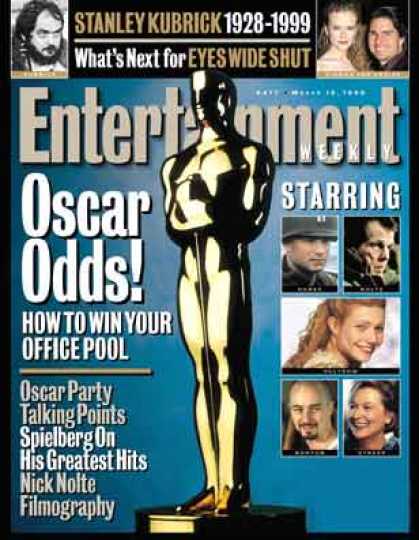Entertainment Weekly - Oscar Odds: Best Actress