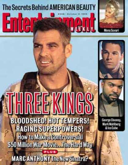 Entertainment Weekly - On the Set of Desert Storm Movie "three Kings" (1999)