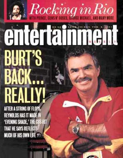 Entertainment Weekly - Burt Made In the 'shade'