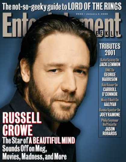 Entertainment Weekly - Russell Crowe Gives Ew A Piece of His "mind"