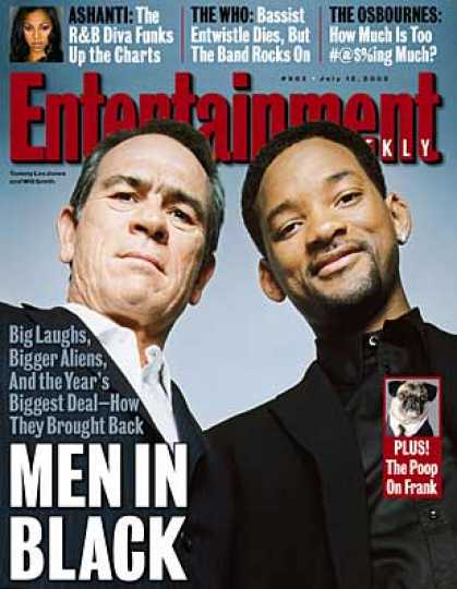 Entertainment Weekly - Tracking the Spacey Trip of "men In Black Ii"