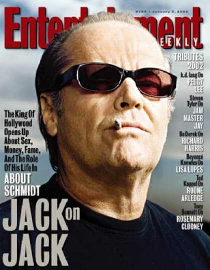 Entertainment Weekly - Ew's Candid Q&a With Jack Nicholson