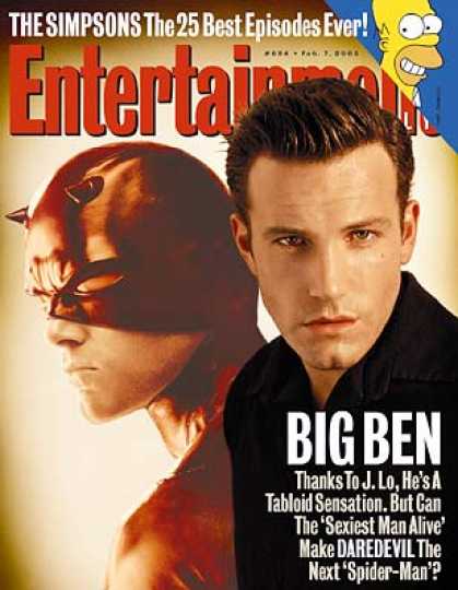 Entertainment Weekly - Ben Affleck Opens Up About "daredevil" and J. Lo