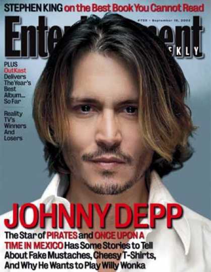 Entertainment Weekly - Odd Man In: Johnny Depp On the "pirates" Life