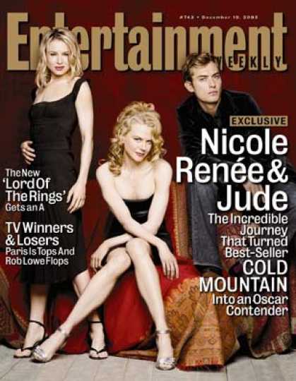 Entertainment Weekly - How "cold Mountain" Changed Nicole, Jude, and Renee