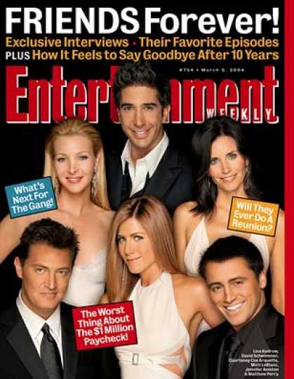 Entertainment Weekly - "friends" Exclusive: Ew Interviews the Cast