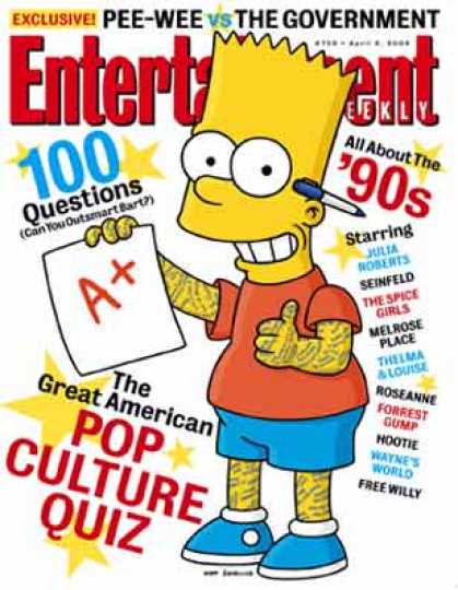 Entertainment Weekly - Put Your 90's Pop Culture Knowledge To the Test