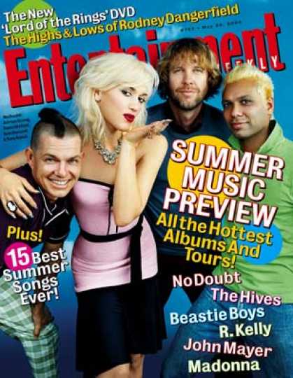 Entertainment Weekly - No Doubt On Their Hits Tour and Gwen's Solo Album