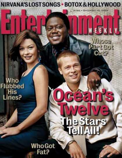 Entertainment Weekly - Hanging With the All-star Cast of "ocean's Twelve"