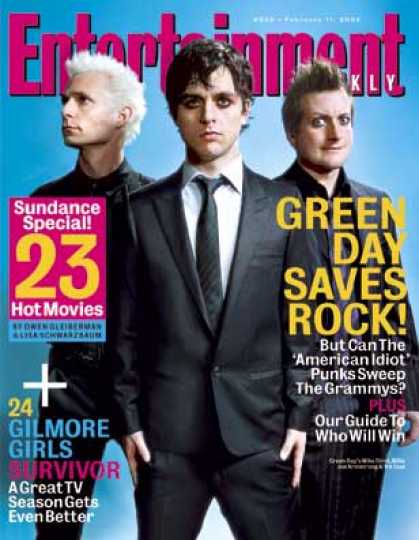 Entertainment Weekly - How Green Day Saved Rock -- and Their Own Career