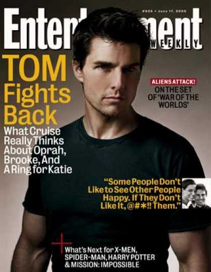 Entertainment Weekly - Tom Cruise On Oprah, Brooke, and A Ring For Katie