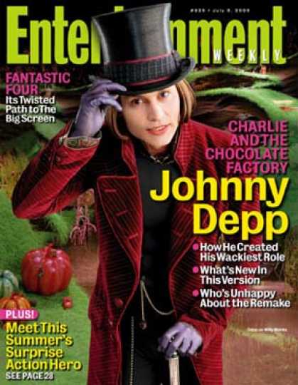 Entertainment Weekly - How Johnny Depp Brought A New Flavor To "charlie"