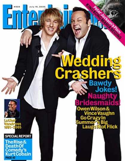 Entertainment Weekly - "wedding Crashers": Will Owen and Vince Score?