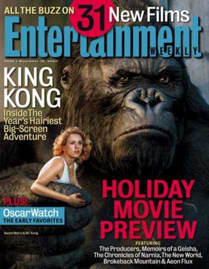 Entertainment Weekly - "king Kong": The Making of the Ape and More