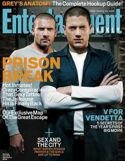 Entertainment Weekly - A Guide To the Jailbirds of "prison Break"