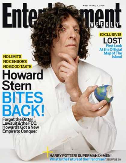 Entertainment Weekly - Hanging With Howard In His Studio