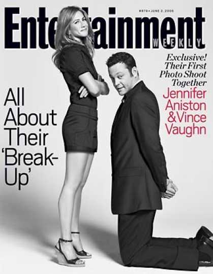 Entertainment Weekly - Exclusive! Our Shoot With Jen and Vince
